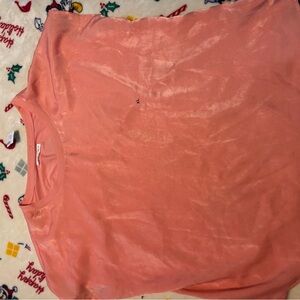 Maurices Coral Velvet Tee